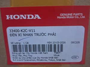 33400-K2C-V11 - ĐÈN XI NHAN TRƯỚC PHẢI